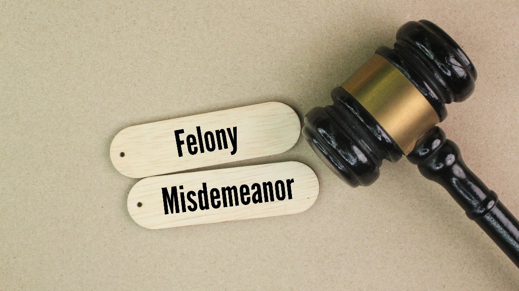 Felony and Misdemeanor